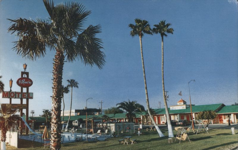 El Rancho Motel Yuma AZ - Pool, Palm Trees, Rooms Arizona