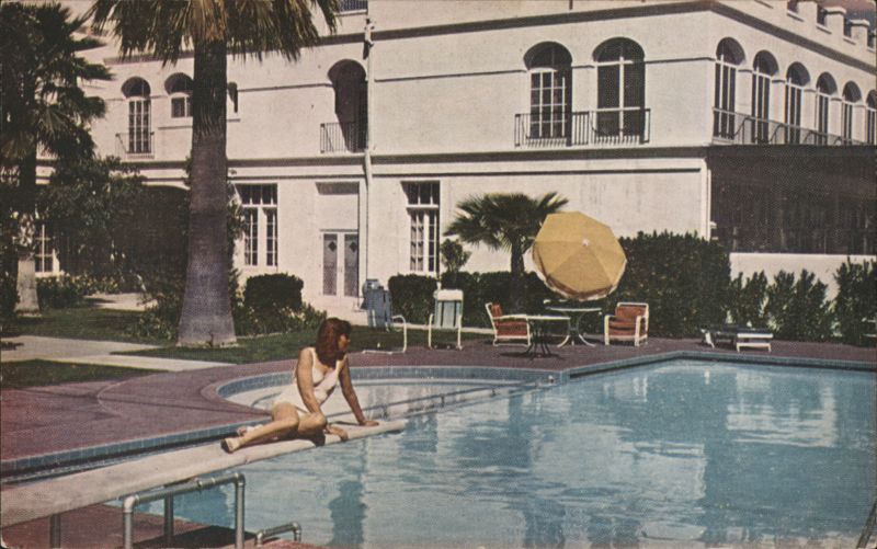 Swimming Pool, San Marcos Hotel, Chandler, Arizona