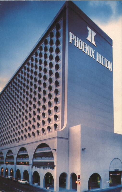 Phoenix Hilton Hotel, Central at Adams, Downtown Arizona