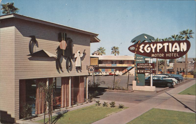 EGYPTIAN MOTOR HOTEL, 765 Grand Avenue, Phoenix, AZ Arizona