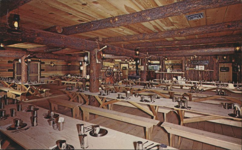 Superstition Mountain Mining Camp Restaurant Dining Hall Apache Junction Arizona