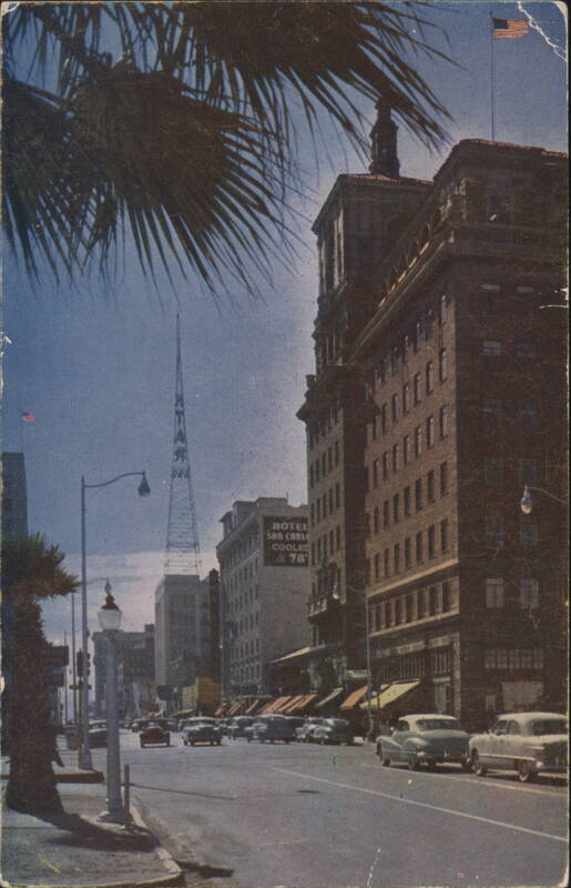 Looking South on Central Ave., Phoenix, AZ from Van Buren Arizona