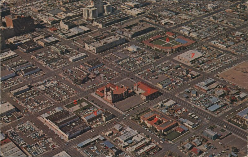 ST. MARY'S - PHOENIX, ARIZONA Aerial View DON KELLER