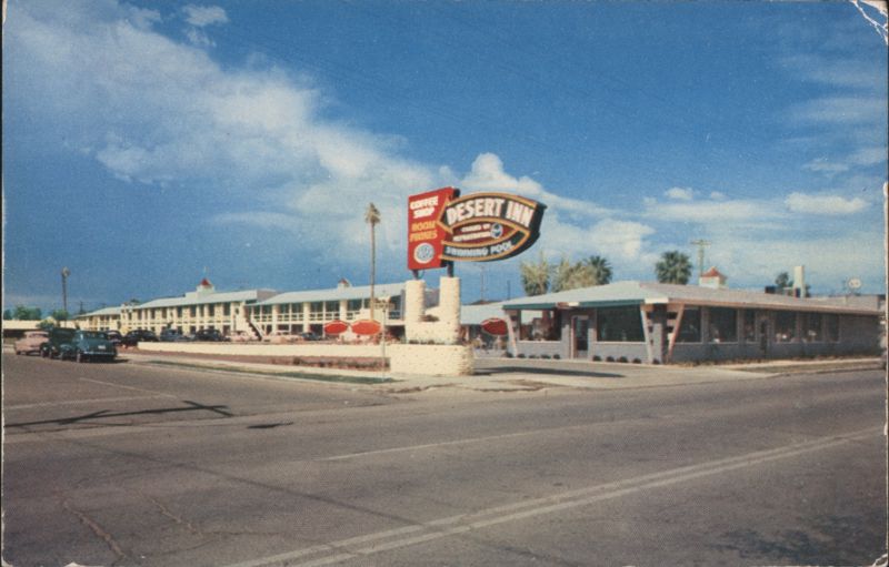 Desert Inn Motel, Coffee Shop, Swimming Pool Phoenix Arizona