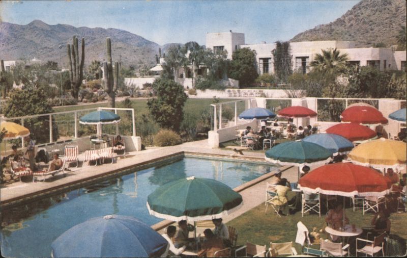 Camelback Inn Resort Pool & Mountains Phoenix Arizona