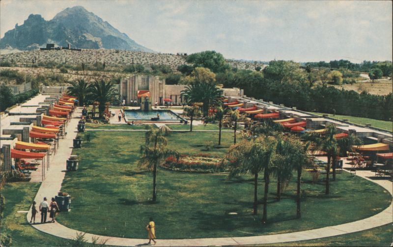 Arizona Biltmore Hotel Pool, Cabanas, Camelback Mountain Phoenix