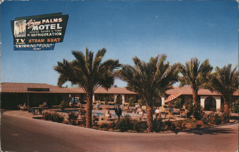 Arizona Palms Motel Swimming Pool & Rooms, Phoenix AZ