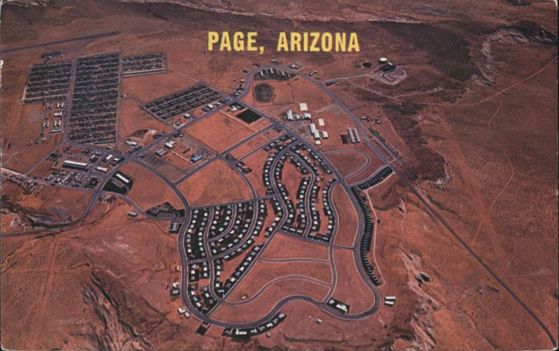 Aerial View of Page, Arizona A. E. Turner