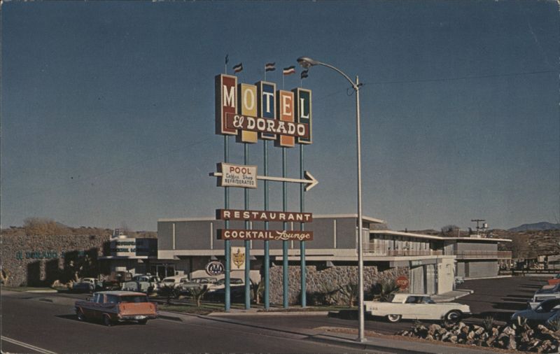 Motel & El Dorado, Restaurant, Cocktail Lounge, Nogales AZ Arizona