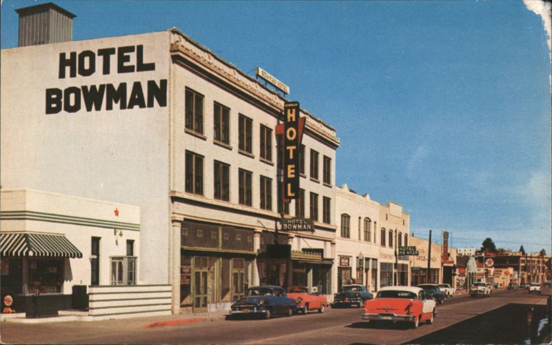 Hotel Bowman, Grand Avenue, Nogales Street Scene Arizona
