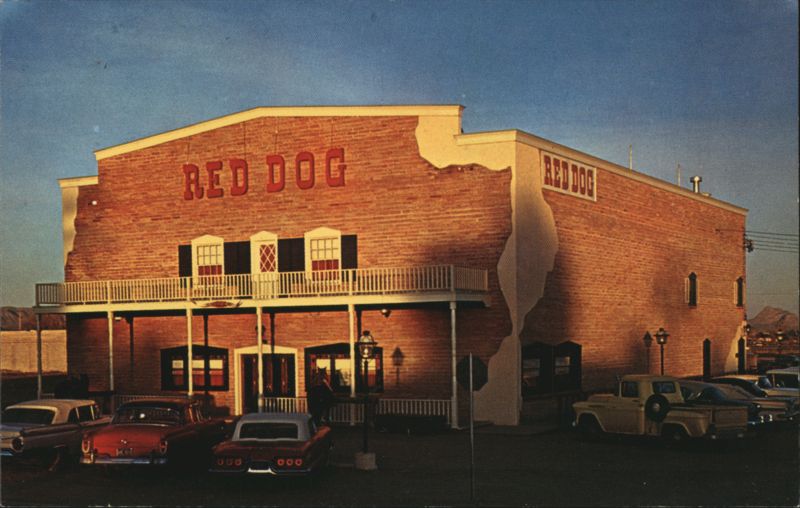RED DOG Scottsdale AZ Western Town Show Place Arizona