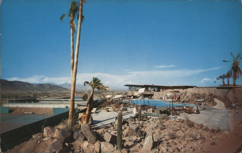 Paradise Valley Racquet Club Pool & Tennis Courts Scottsdale Arizona