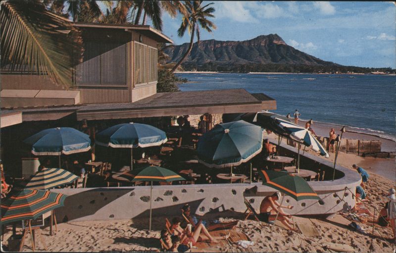 Halekulani Hotel, Waikiki Beach, Diamond Head View Hawaii