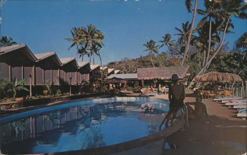 Kauai Surf Hotel Pool Lanai, Kalapaki Beach, Kauai Hawaii