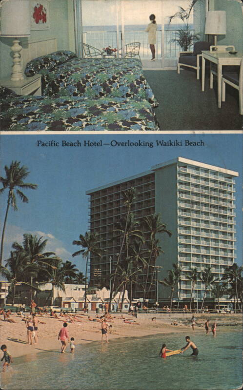 Pacific Beach Hotel - Overlooking Waikiki Beach Hawaii