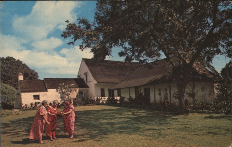 Hale Hoikeike Museum, Wailuku, Maui, Hawaiian Ladies