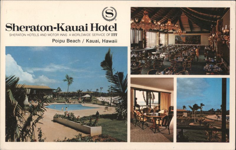 Sheraton-Kauai Hotel Poipu Beach Hawaii Resort Views