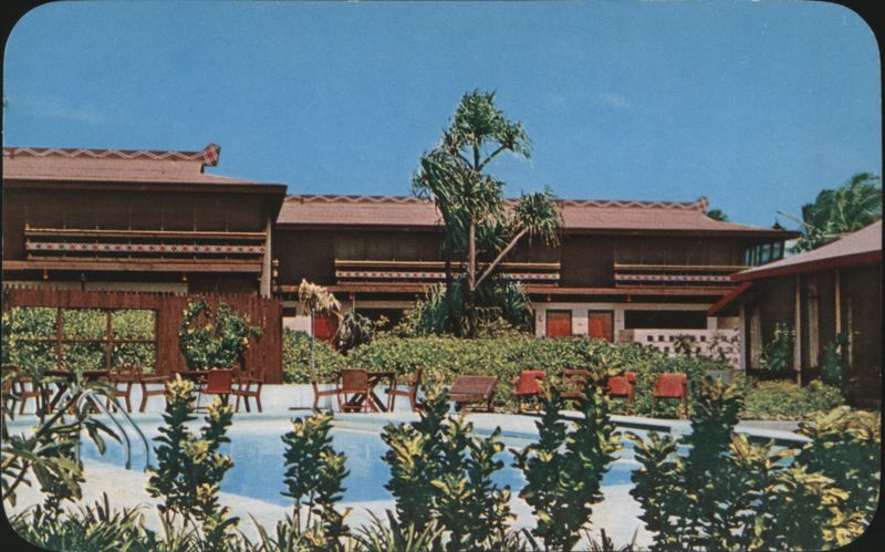 Maui Palms Hotel Pool & Buildings Honolulu Hawaii