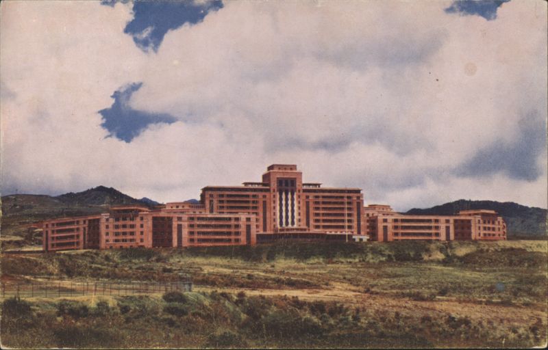 Tripler General Hospital Rear View, Oahu Hawaii Mike Roberts Color Production