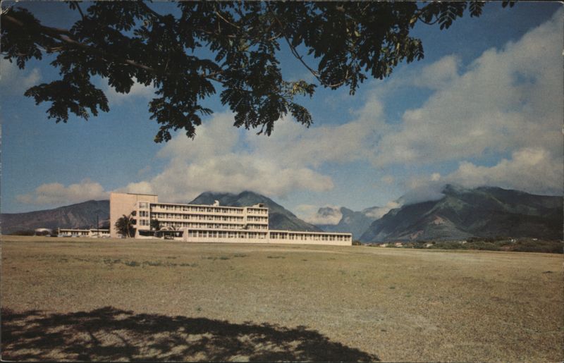 Maui Memorial Hospital, Iao Valley, West Maui Mountains Hawaii