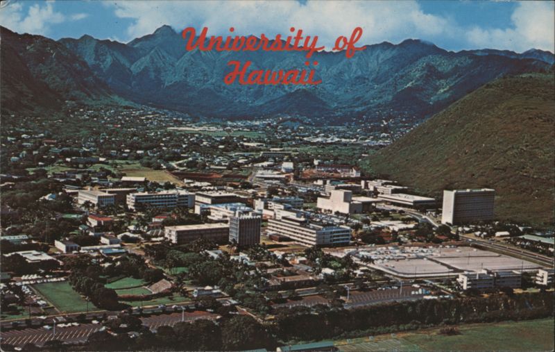 University of Hawaii Campus Manoa Valley Honolulu