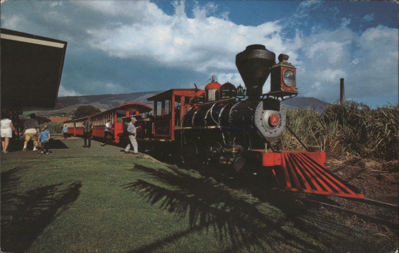 Lahaina-Kaanapali & Pacific Railroad Sugar Cane Train, Maui Hawaii