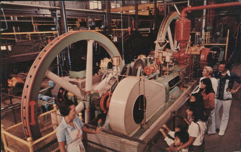 Kahuku Sugar Mill Engine Bay, World of Sugar Tour Hawaii