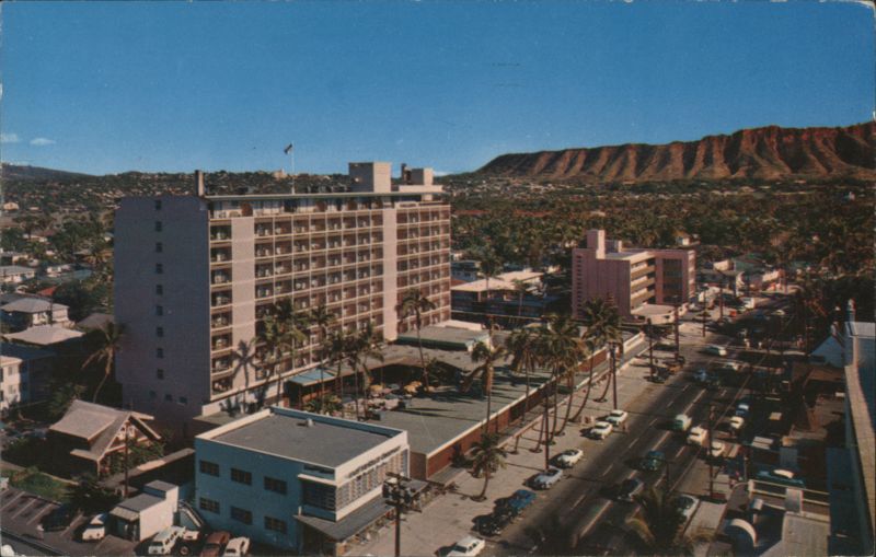 Waikiki Biltmore Hotel, Kalakaua Ave, Diamond Head Honolulu Hawaii