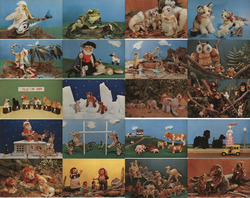 Set of 20: Steiff Zoo Favorites Postcard