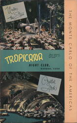 Tropicana Night Club Havana Cuba Under the Stars Crystal Arch Postcard