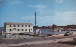 Watch Hill Yacht Club, Little Narragansett Bay, RI Postcard