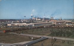 Union-Camp Paper Corp. Savannah Plant Postcard