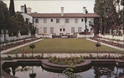 Crane Cottage, Jekyll Island, GA - Formal Gardens & Patio Postcard