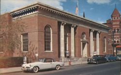 US Post Office Building Postcard