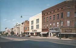 Main Street, Northampton, McCallum's, Foster Farrar Co. Postcard