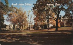 Lasell Junior College, Autumn Foliage Postcard