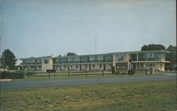 MILFORD TRAVELER MOTEL - Milford, Delaware Postcard