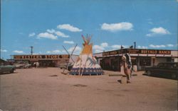 Buffalo Ranch, Oklahoma Postcard