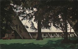 The Lodge, Drift Creek Camp, Mennonite Camp Assn. of Oregon Postcard