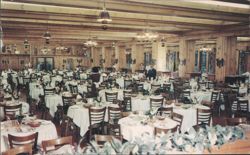 Grossinger's - Dining Room Postcard