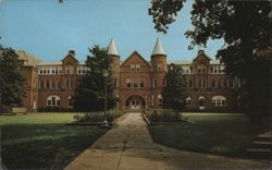 Northeastern State College Admin Building, Tahlequah Postcard