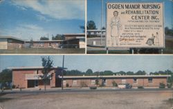 Ogden Manor Nursing & Rehabilitation Center, Commerce OK Postcard