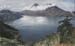 Lake Atitlán with Mountains & Clouds, Guatemala Postcard