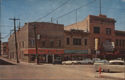 Tonopah Drug Co. & Tonopah Club Cafe Bar, Nevada Postcard