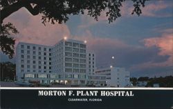 Morton F. Plant Hospital Building Postcard