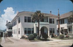 Beach Plaza Apartments, Daytona Beach, FL Postcard