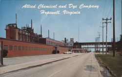 Allied Chemical and Dye Company, Hopewell, Virginia Postcard