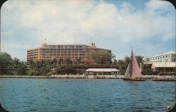 The Bermudiana Hotel, Hamilton Harbour, Bermuda Postcard
