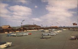 Sherwood Gardens Shopping Center, Salinas, California Postcard