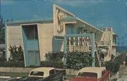 Seaside Apartments, Pompano Beach, FL Postcard